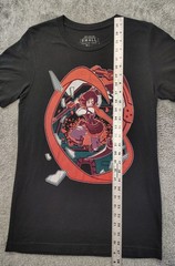 Rooster Teeth RWBY Ruby Rose T-shirt Adult Size Small Black Graphic Anime