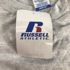 Vintage Russell Athletic Shirt Mens Small Heather Gray Nublend Tee Crew Neck