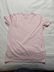 Hollister Must-Have Crew Neck Tee Pink Cotton Logo Men’s L Short Sleeve