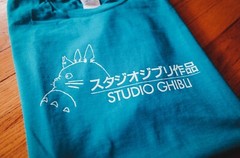 Vintage Studio Ghibli T-Shirt, Anime Manga, Spirited Away, Mononoke, Totoro