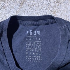 Krew Skate Tee Shirt Size L #32643