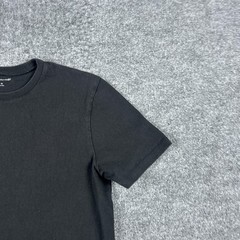 Madewell Shirt Mens Medium Black Cotton Crewneck Short Sleeve Basic Tee Top