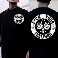 Your Feelings Skull Tee – Bold Statement Graphic T-shirt