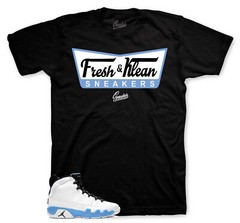 Shirt To Match Jordan 9 Powder Blue Shoes – Fresh & Krispy Sneaker Tees