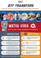 Custom Heat Transfer Prints T-shirt Transfer Sheets Ready to Press Wholesale DTF