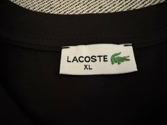 Lacoste Heavy Cotton Jersey T-Shirt Size XL