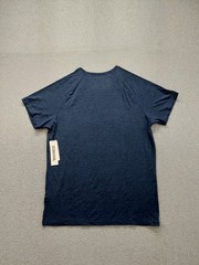 32 Degrees Men T Shirt M Navy Blue Short Sleeve Crew Neck Casual Tee Relaxed
