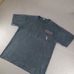 Daytona Bike Week Shirt Mens Large Gray Y2K Wolf Feathers Motorcycle Biker