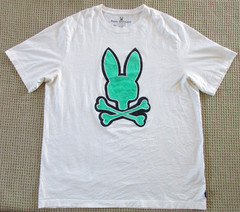 Psycho Bunny T Shirt Men’s 2XLT Crossbones Logo Preppy Smart Casual Gorpcore