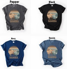 Vintage Skeleton Coast Shirt Travel Gift Namibia Trip Lover Tee