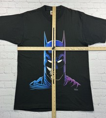Vintage 1989 DC Comic Big Face BATMAN Comic Book T-Shirt Size Large L