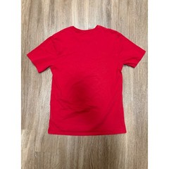 True Religion Mens Red Metallic Foil Buddha World Tour Graphic T-Shirt Size M