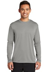 Port & Company Mens Long Sleeve UV Performance Crew Neck T-Shirt PC380LS