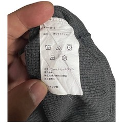 Polo Ralph Lauren Waffle Knit Thermal Crewneck Cotton Long Sleeve Shirt Grey L