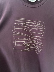 Seasalt Cornwall Midwatch T-Shirt Men’s M Purple Organic Nautical Graphic