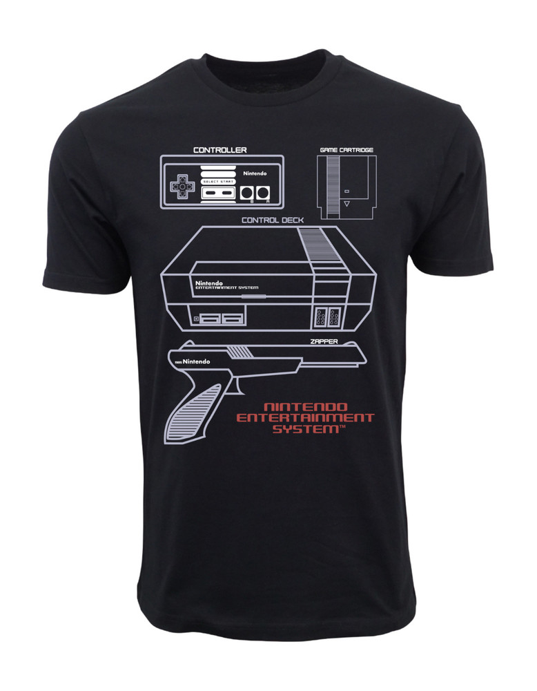 VIDEO GAME ENTERTAINMENT SYSTEM T SHIRT