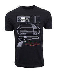 VIDEO GAME ENTERTAINMENT SYSTEM T SHIRT