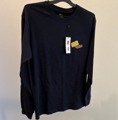 Kith x Tom and Jerry Long Sleeve Shirt Men’s Small Navy Graphic Tee NWT Rare