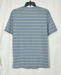 Lucky Brand Men’s Short Sleeve Striped Cotton T-Shirt Color Blue Multi Size XXL