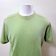 Tommy Bahama Men’s Size Small Solid Green Modal Blend Crew-Neck T-Shirt