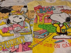Lot of 9 Vintage T Shirt Bundle Snoopy Sleep graphic tee Small To Medium