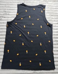 Hurley Men’s The One & Only Graphic Tank Top Soft Cotton Pineapple Tank Size Med