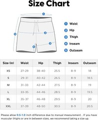 maamgic Men’s Fleece Pajama Flat Front Shorts 9″ Casual Medium, Dark Blue