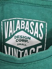 Valabasas Vintage Green T-Shirt Size Small