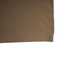 Kired by Kiton NWT $295 Brown Crepe Cotton Short Sleeve Slim T-Shirt XXL (56 IT)