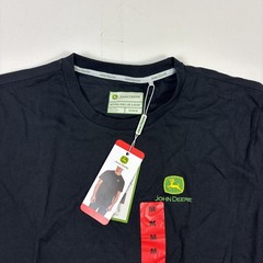 John Deere Mens Logo Tshirt Soft Black Medium