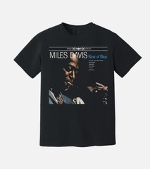 Miles Davis Kind Of Blue Heavyweight T Shirt – John Coltrane, So What, Blue Note