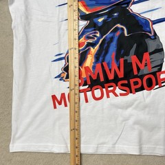 Puma BMW Motorsport Essential Logo T Shirt Men’s Large Vintage Helmet Graphic