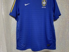 Nike Brasil Drifit CBF Logo Athletic Football T Shirt Size XL