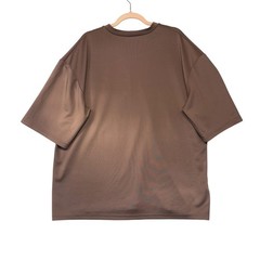 boohooMAN Mens Oversized Pocket T-Shirt Mauve Brown Size M Streetwear Casual