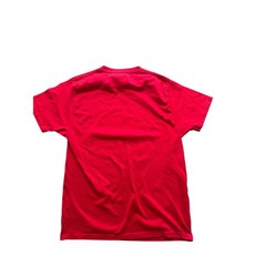 Holiday Time Mens Large Red Santa Claus Dont Stop Believing Graphic T Shirt