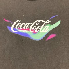 Coca-Cola Polar Bear Graphic T-Shirt Men’s 2XL Black Ripple Junction