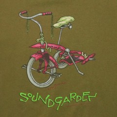 1994 Soundgarden Bicycle Come Stand Me Up Vintage T-Shirt Reprint