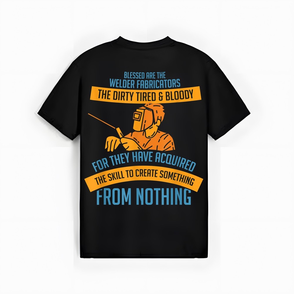 Welder Tshirt for a Welding Steelsmith