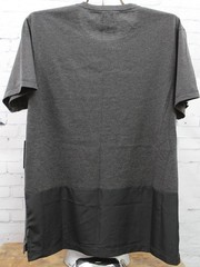 Tavik Mens Gentry Knit Short Sleeve T-Shirt Medium Heather Jet Black New