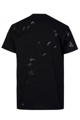 Grail Givenchy Paris Black Heavily Distressed Oversized T Shirt 100% AUTHENTIC M