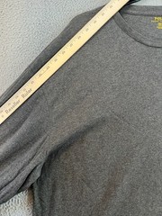 Polo Ralph Lauren Shirt Mens 2XB Big Gray Long Sleeve T Shirt Sweatshirt Pocket