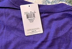 Hanes Ultimate X-Temp Short Sleeve T-Shirt LAVENDER 2X XXL Cooling Wicking NEW!