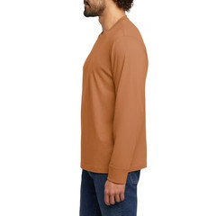 Eddie Bauer Men’s Long Sleeve Crewneck T-Shirt Size XL Orange
