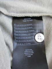 Genuine Asymmetrical Seams Short Sleeve Men Polo T-Shirt Gray M UPC63