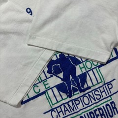 Vintage 90s NCAA Hockey Championship T-Shirt XL Lake Superior LSSU Single Stitch