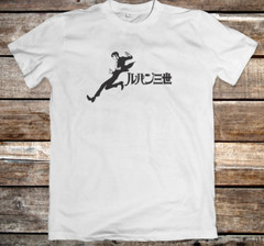 Lupin the 3rd Anime Manga Graphic T- Shirt Unisex Apparel Retro tee Design