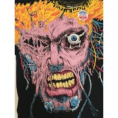 Wolverine X-Men Overload Weapon X Marvel Comics Liquid Blue Men’s T-Shirt