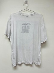 Vintage Ian McCulloch T Shirt 1989 Sz L Euro Tour Echo and the Bunnymen 80s 1980