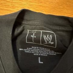 Travis Scott Cactus Jack x WWE – The Rock Brahma Bull Know Your Role T Shirt (L)