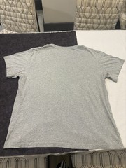 Nike Shirt Large Gray Just Do It Swoosh Graphic Short Sleeve Mens Size XL